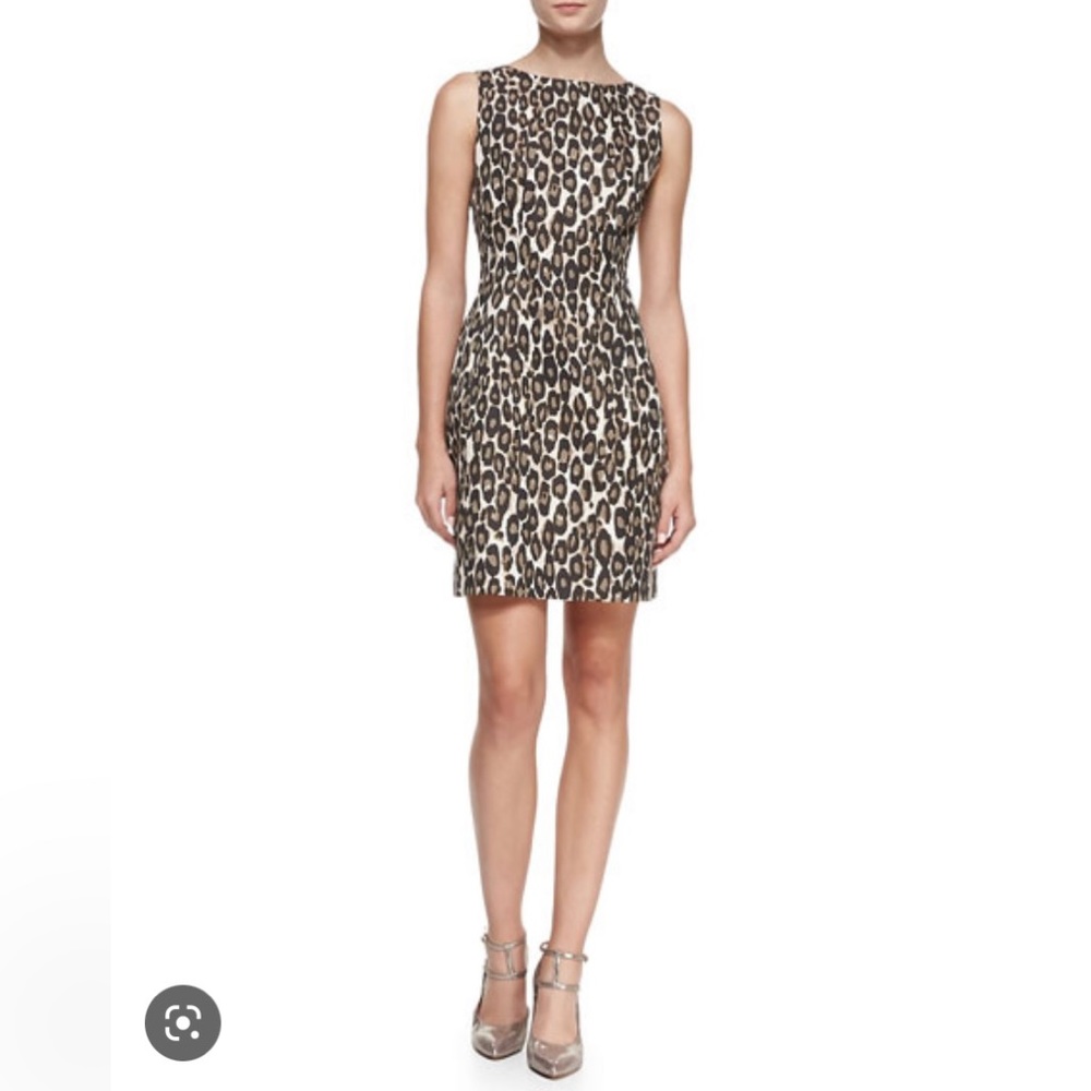 Kate spade size 6 leaped print sheath dress